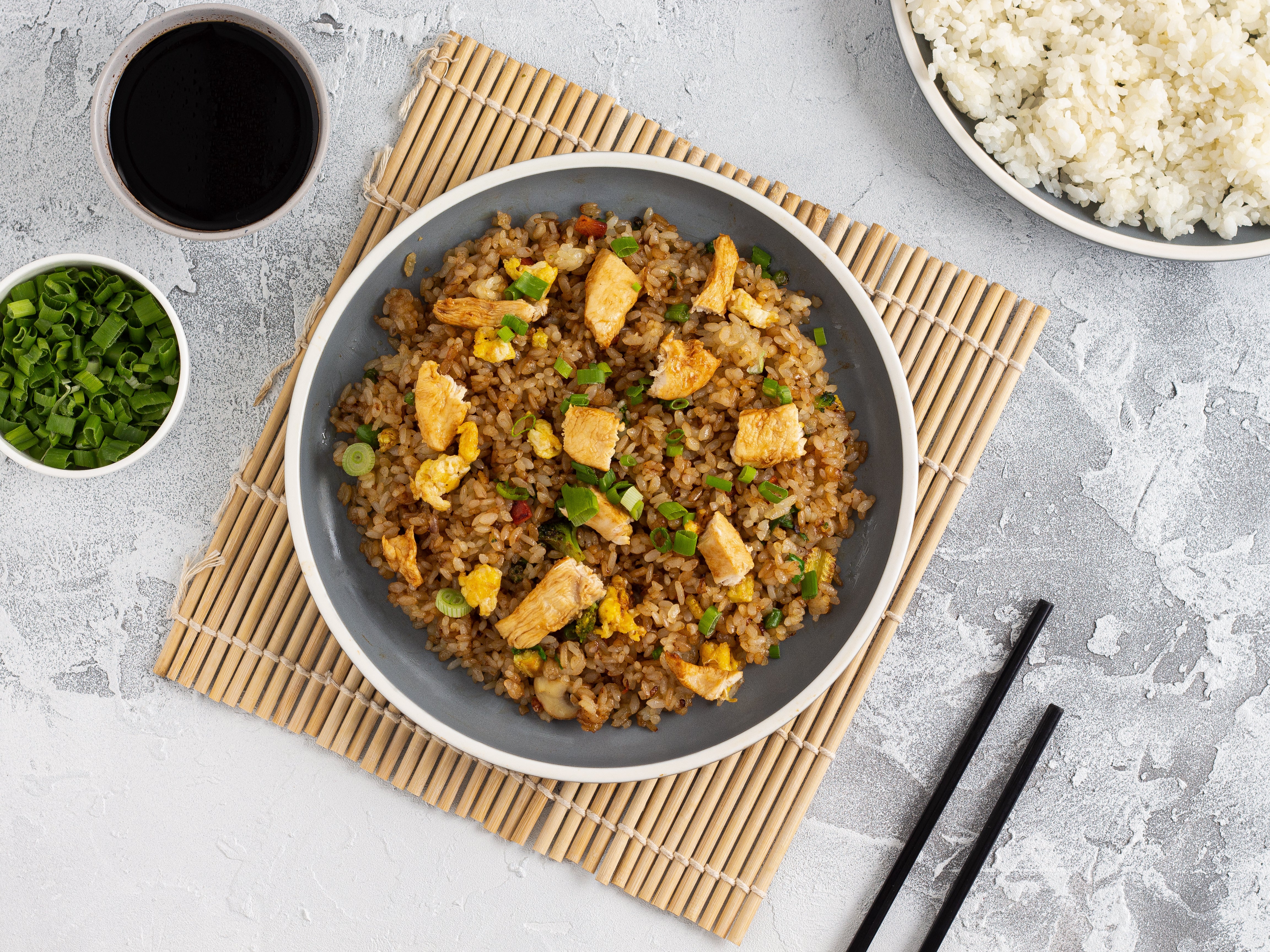 Chahan Japanese fried rice Chicken