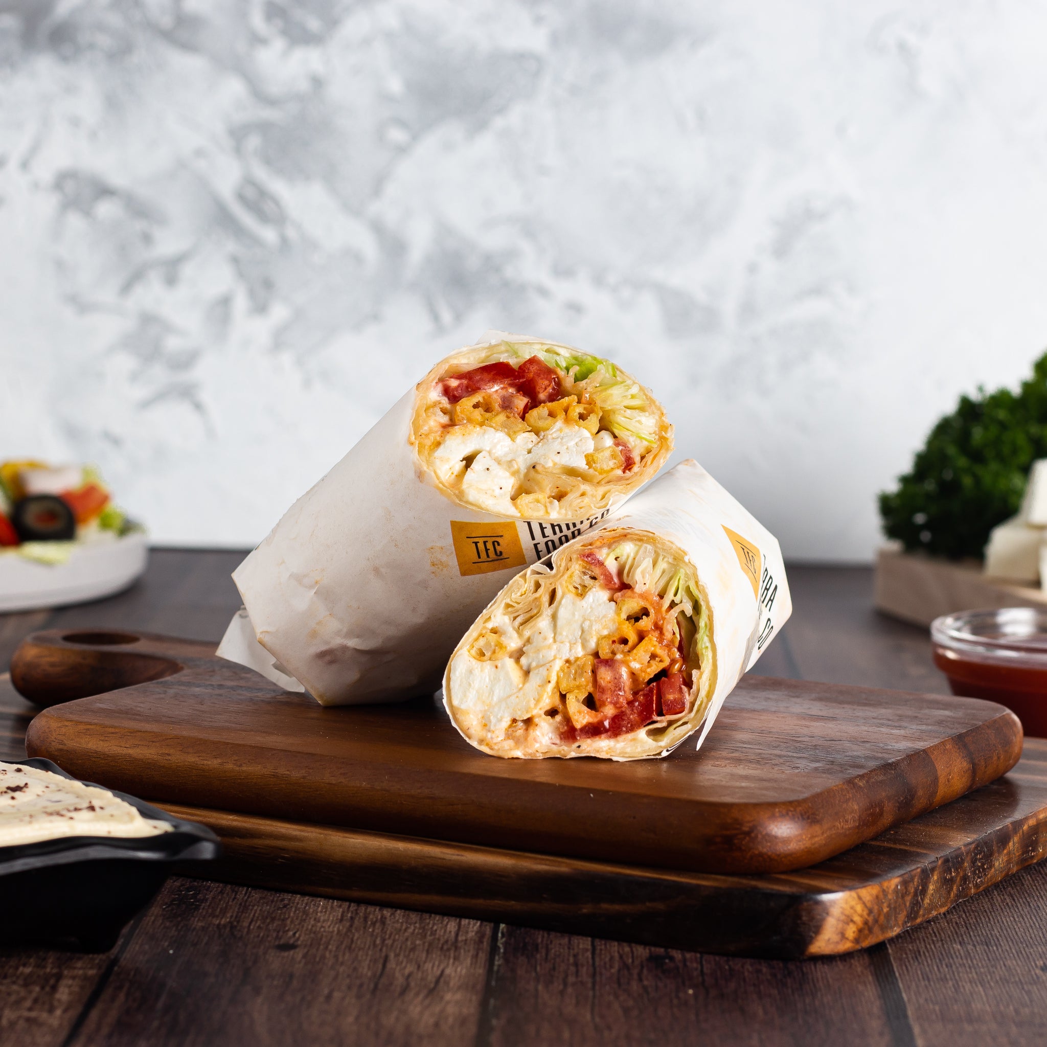 Paneer Shawarma Wrap